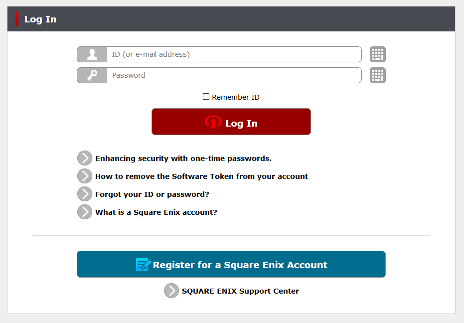 What is a one-time password? Can't access my Square Enix account